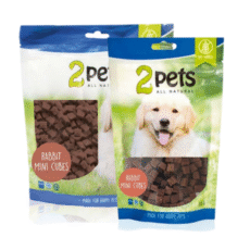 2pets Dogsnack Rabbit MiniCubes, 100 g