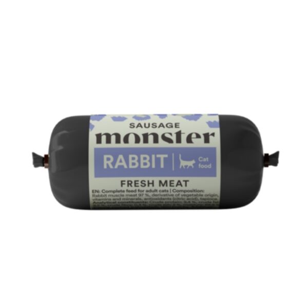 Monster Cat Sausage Rabbit 80 g