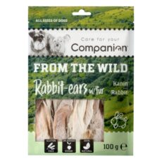 Kaninöron med päls 100&nbsp;g