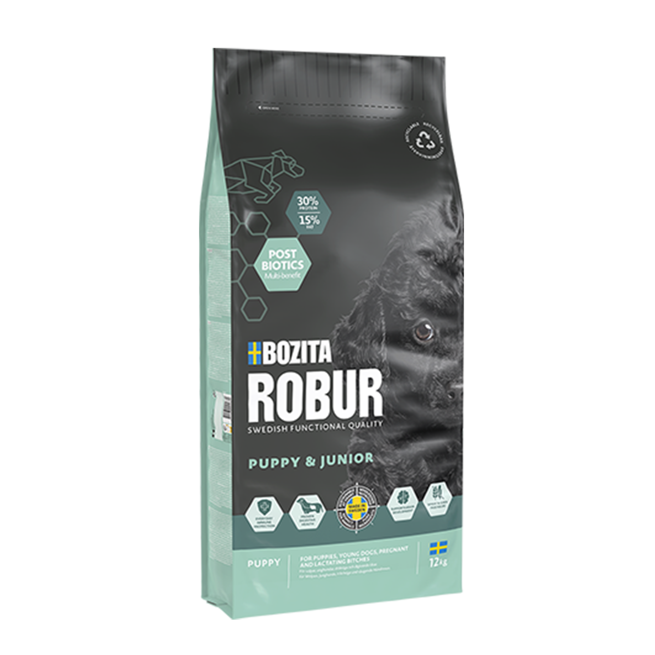 Bozita Robur Puppy & Junior 12 kg